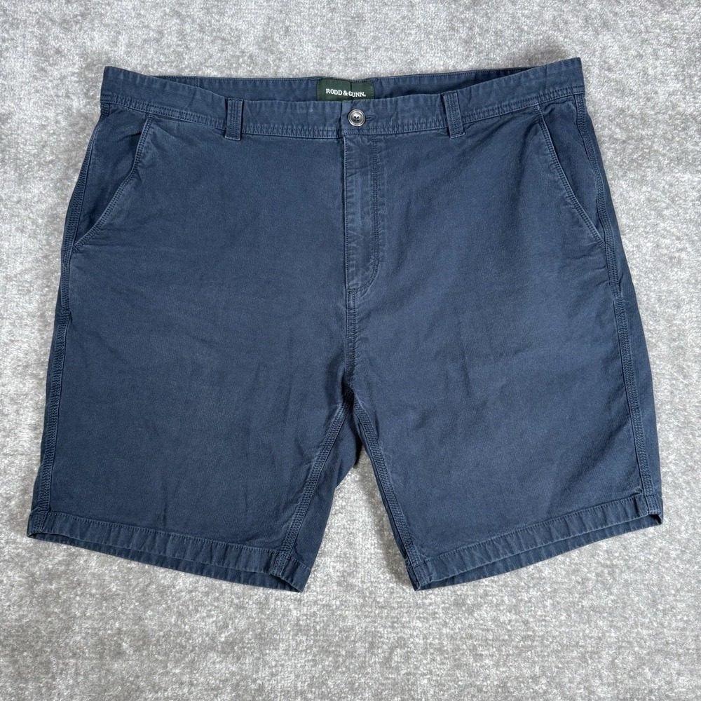 Rodd & Gunn Shorts Men's 42 Blue Original Fit Chino‎ Stretch Twill Casual